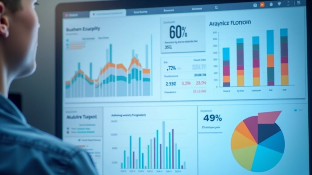 Datenanalytik-Dashboard mit KPIs